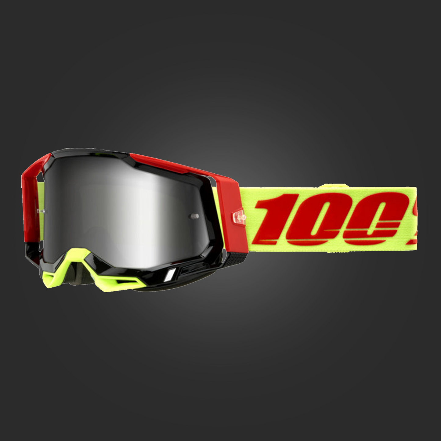 100% Racecraft 2 Goggle Wiz - Mirror Silver