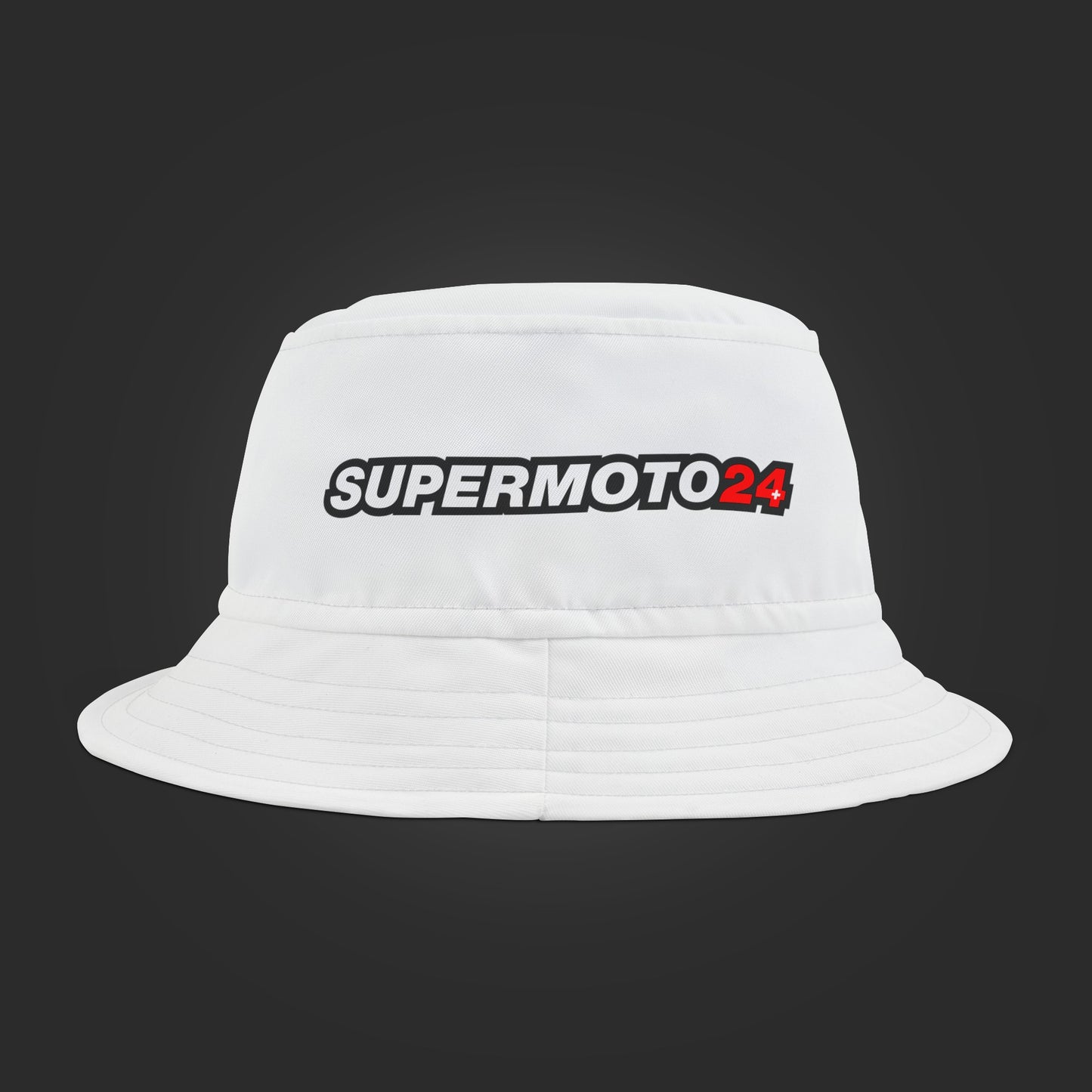 Supermoto fisherman hat "SIGNATURE WHITE"