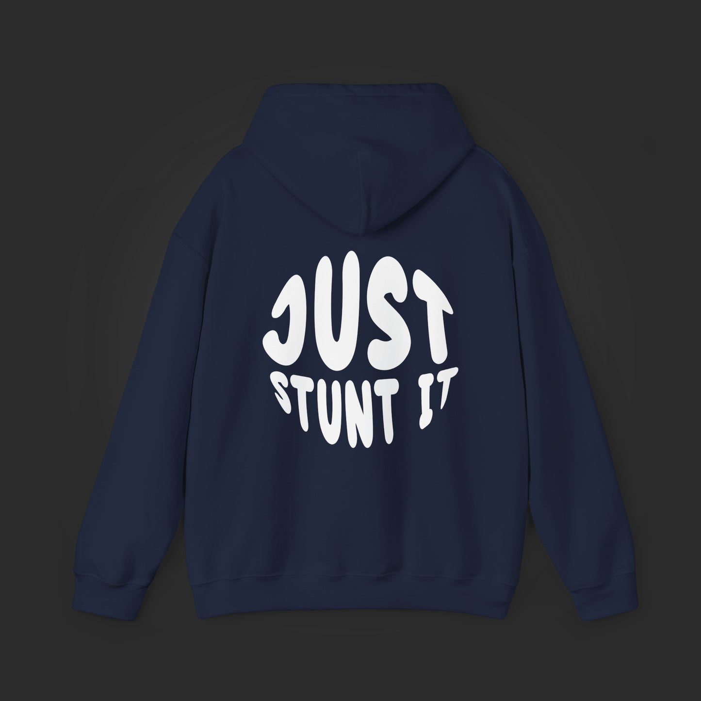 Sweat à capuche Supermotard "JUST STUNT IT"