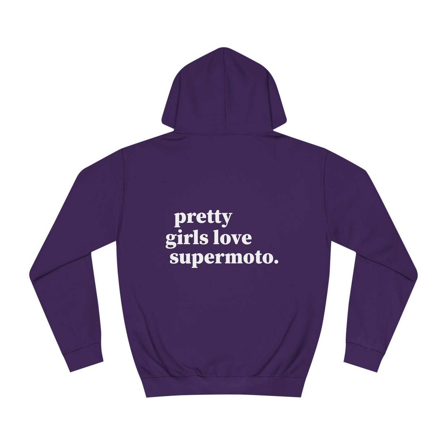 Supermoto Hoodie "PRETTY GIRLS LOVE SUPERMOTO"