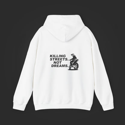 Supermoto Hoodie "KILLING STREETS NOT DREAMS"