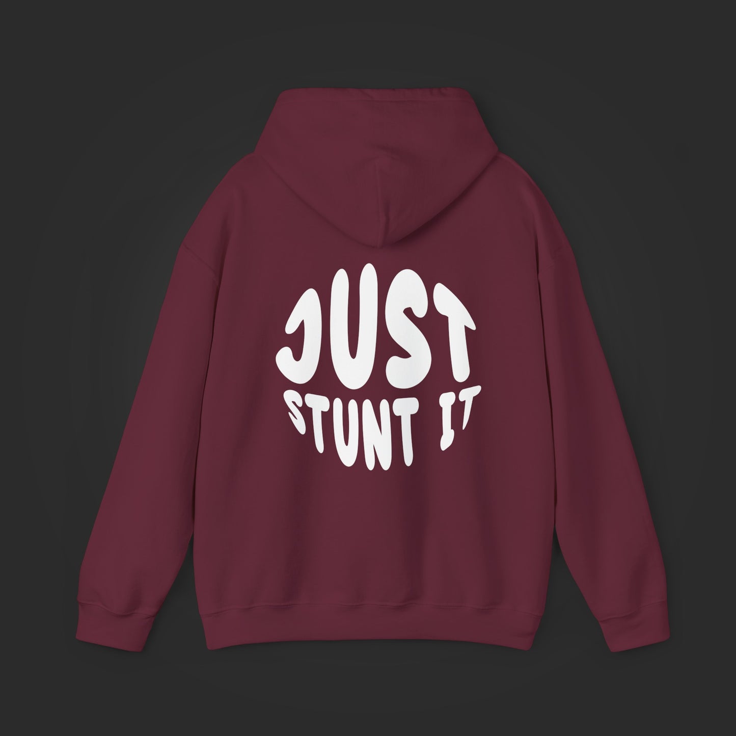 Sweat à capuche Supermotard "JUST STUNT IT"