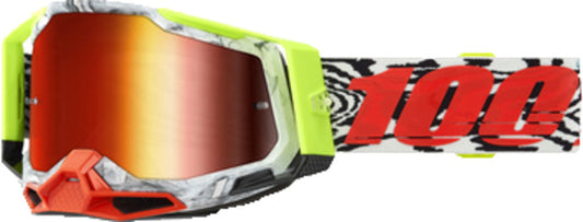 100% Racecraft 2 Goggle Engal - Mirror Red Lens