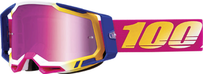 100% Racecraft 2 Goggle Mission - Mirror Pink