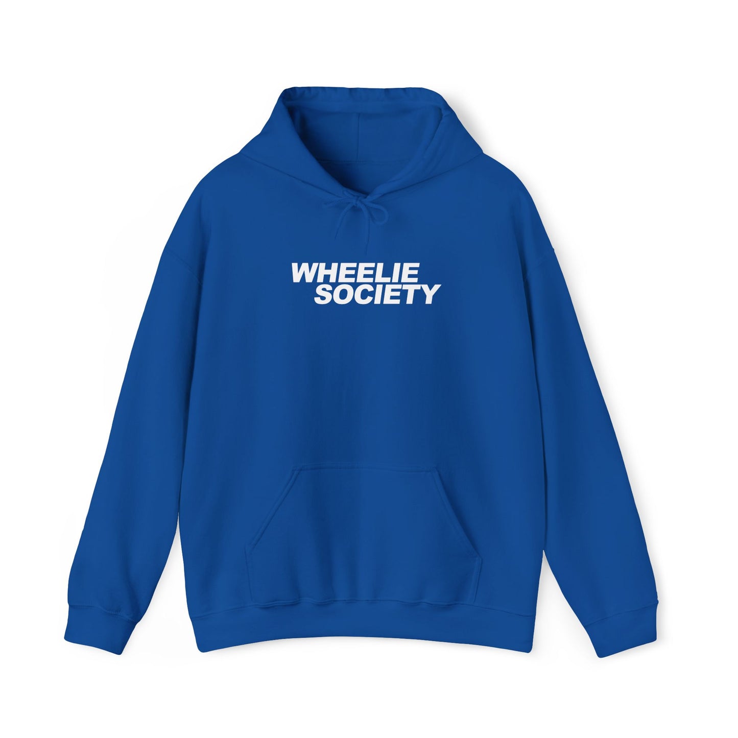 Sweat à capuche Supermotard "WHEELIE SOCIETY"