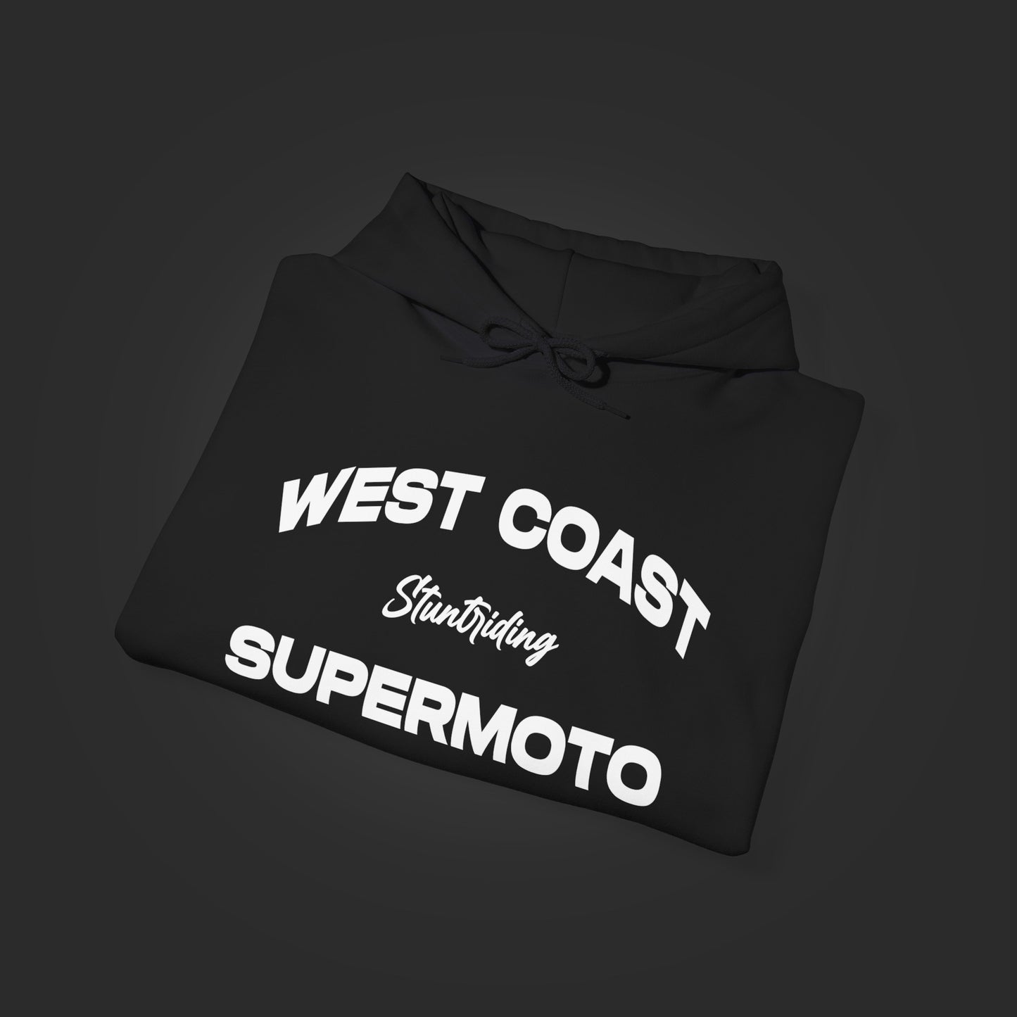 Sweat à capuche Supermoto "WEST COAST SUPERMOTO"