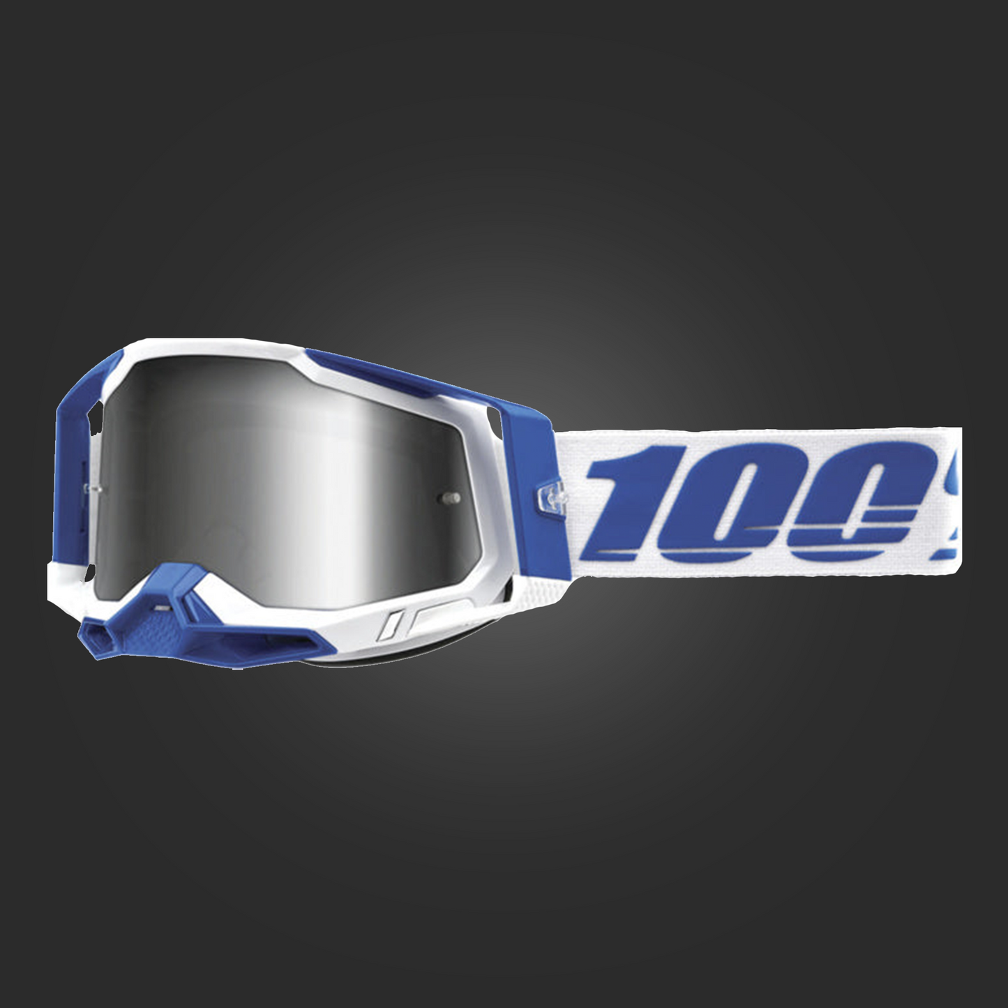 100% Racecraft 2 Goggle Isola - Mirror Silver