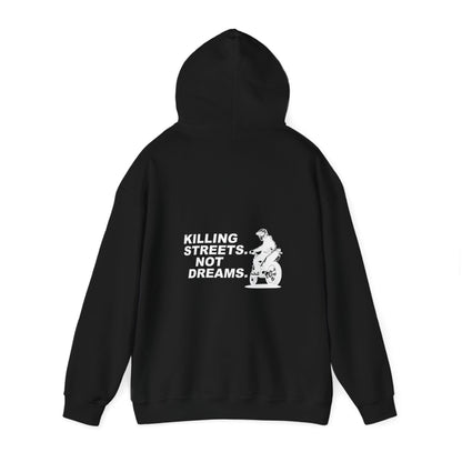 Supermoto Hoodie "KILLING STREETS NOT DREAMS"