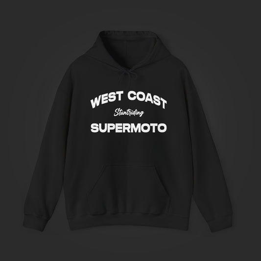 Sweat à capuche Supermoto "WEST COAST SUPERMOTO"