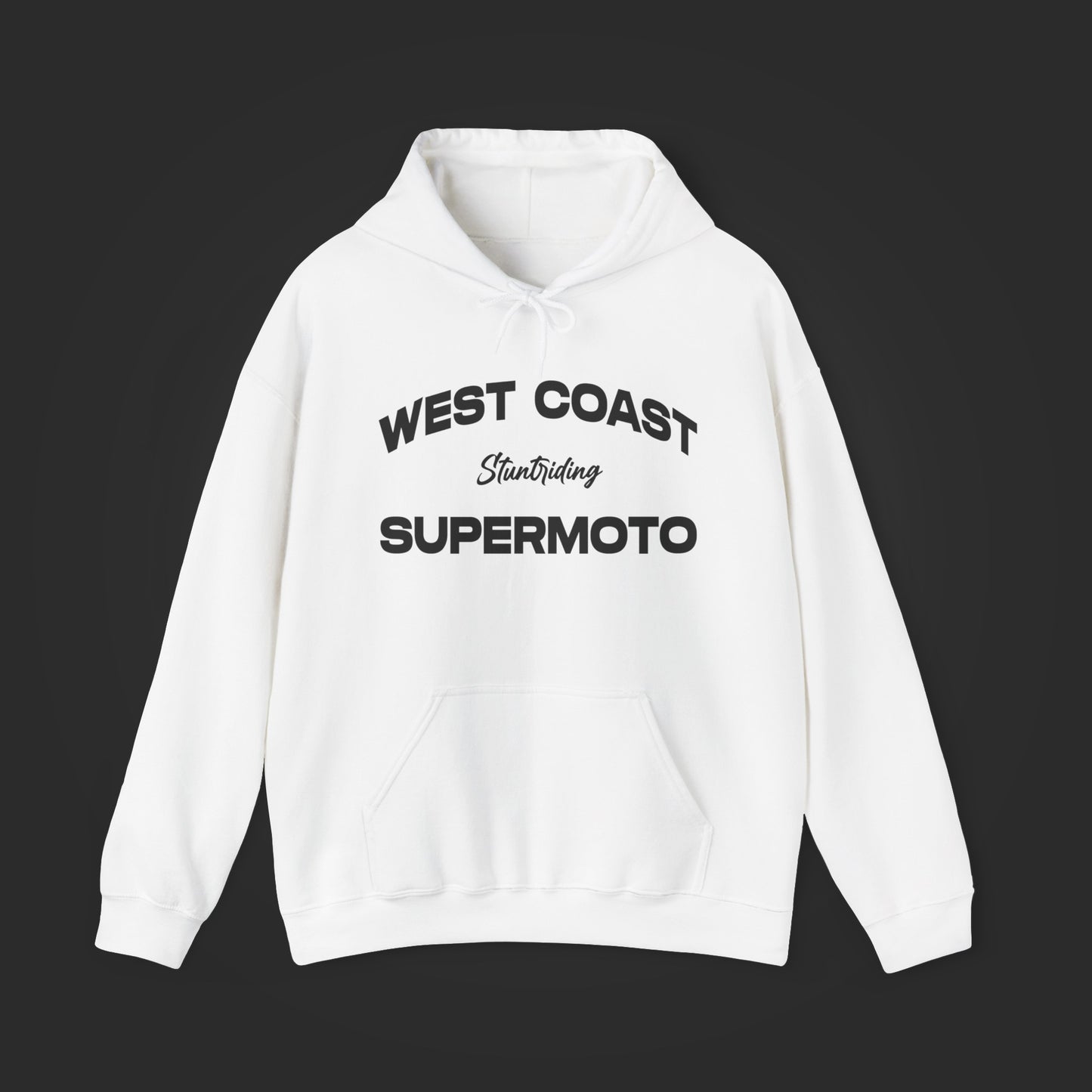 Sweat à capuche Supermoto "WEST COAST SUPERMOTO"