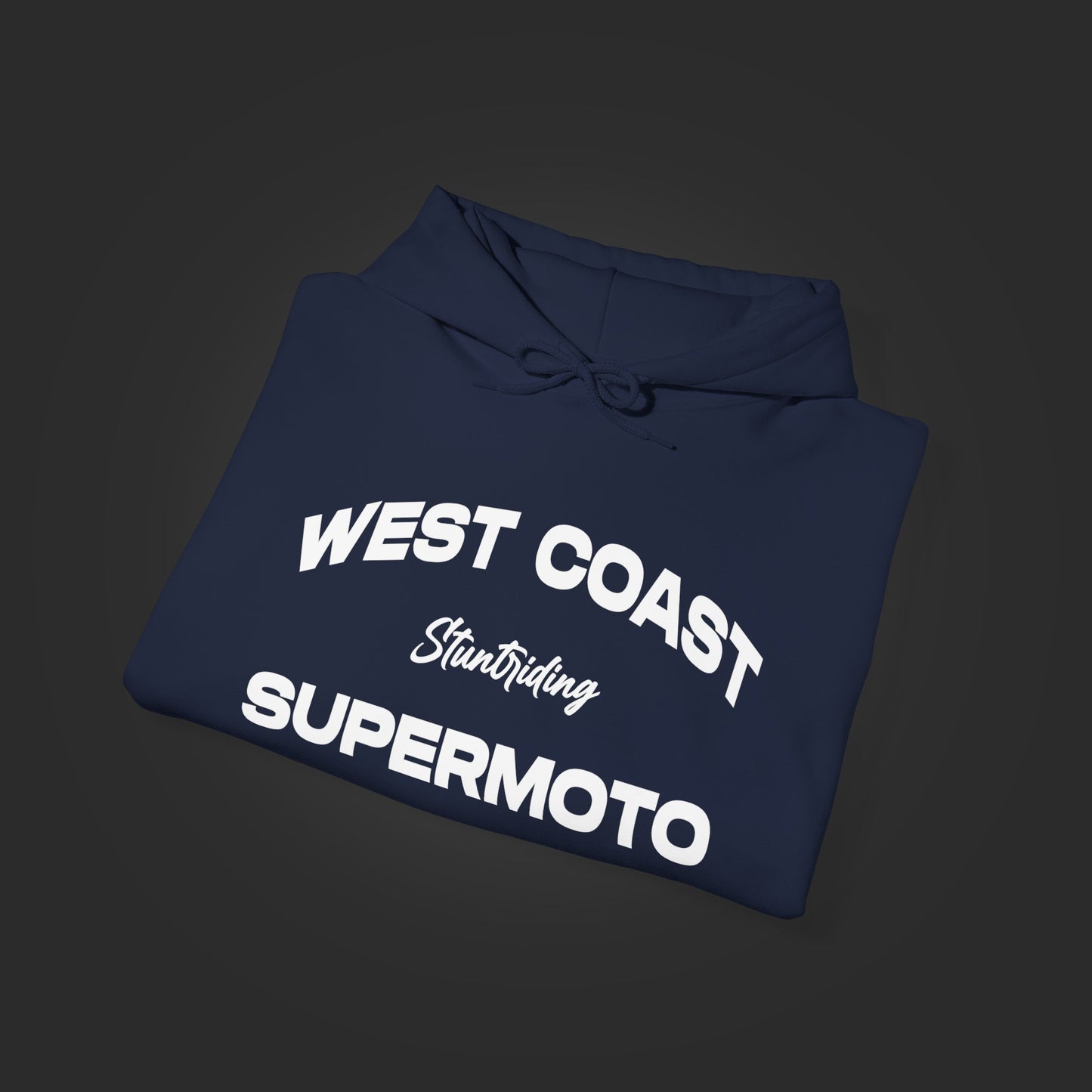 Sweat à capuche Supermoto "WEST COAST SUPERMOTO"